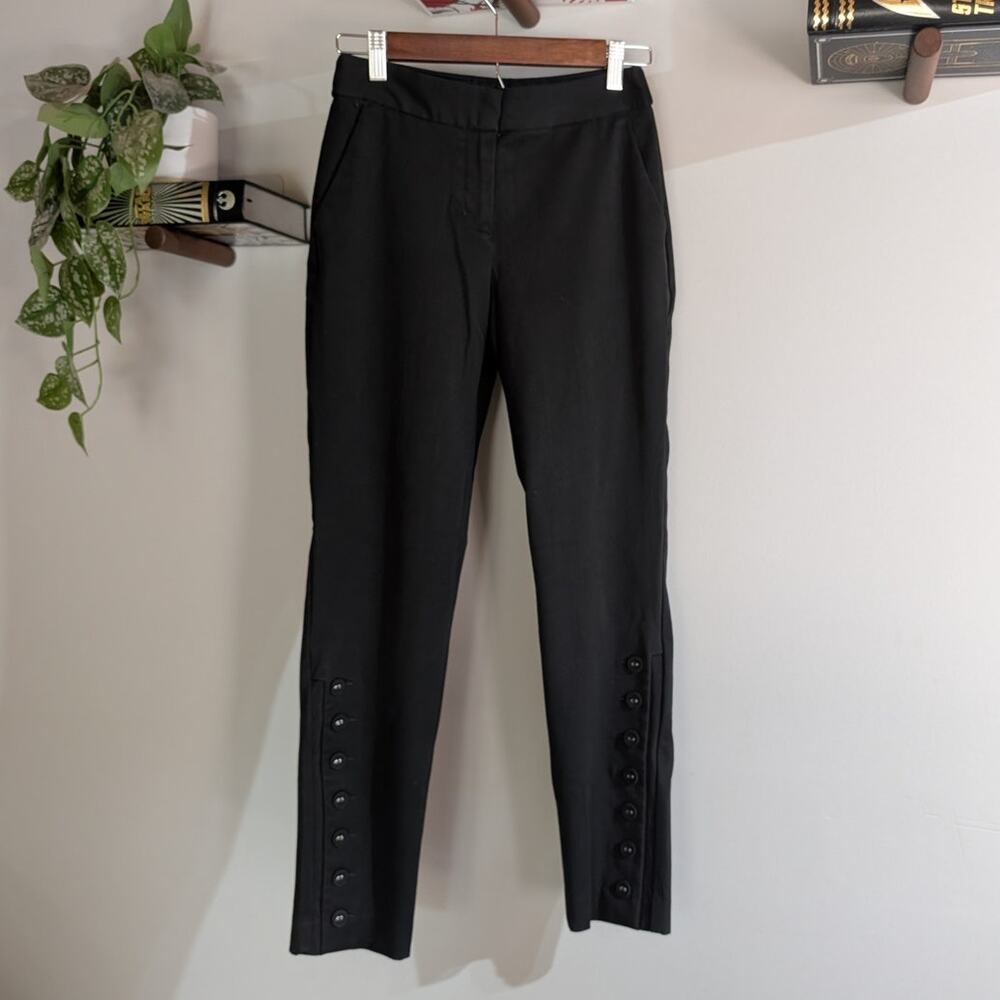 Express | Columnist Black Mid Rise Ankle Pants | Women's Size 0